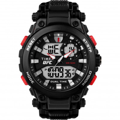 Timex® Analoog En Digitaal 'Ufc impact' Heren Horloge TW5M52800
