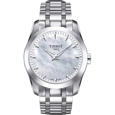Tissot® Analoog 'Couturier secret date' Dames Horloge T0352461111100