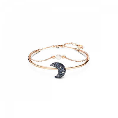 Swarovski® 'Luna' Dames Verguld Metaal Armband (sieraad) - Rosékleurig 5671586