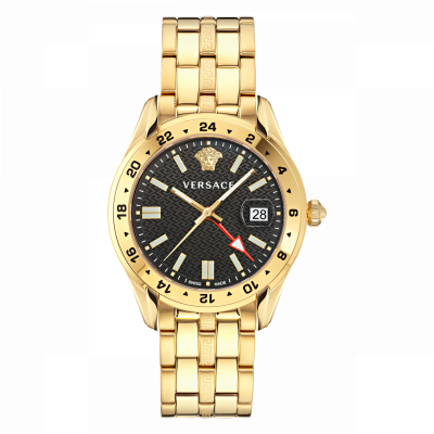 Versace® Analoog 'Greca time gmt' Heren Horloge VE7C00723
