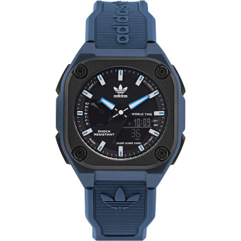 Adidas® Analoog En Digitaal 'Street city tech one' Heren Horloge AOST22545
