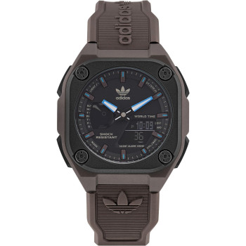 Adidas® Analoog En Digitaal 'Street city tech one' Heren Horloge AOST22546