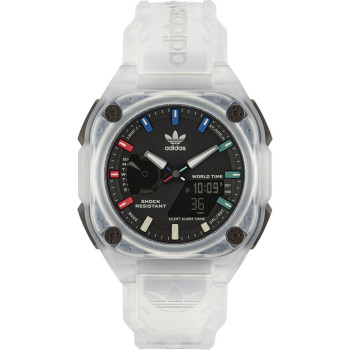Adidas® Analoog En Digitaal 'City tech one' Unisex Horloge AOST23057