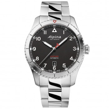 Alpina® Analoog 'Startimer pilot' Heren Horloge AL-525BW4S26B