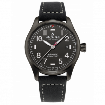Alpina® Analoog 'Startimer pilot' Heren Horloge AL-525G3TS6