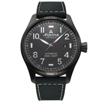 Alpina® Analoog 'Startimer pilot' Heren Horloge AL-525G4TS6