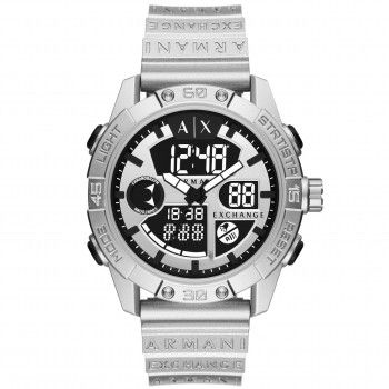 Armani Exchange® Analoog En Digitaal 'D-bolt' Heren Horloge AX2965