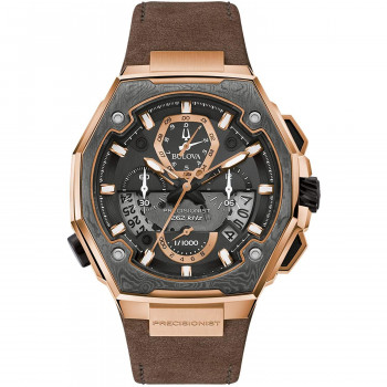 Bulova® Chronograaf 'Precisionist x special edition' Heren Horloge 98B356