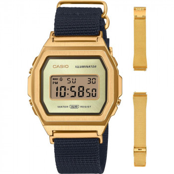 Casio® Digitaal 'Casio collection vintage' Unisex Horloge A1000MGN-9ER