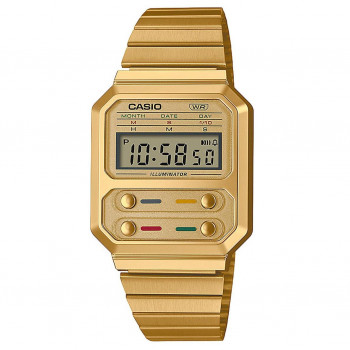 Casio® Digitaal 'Casio collection vintage' Heren Horloge A100WEG-9AEF