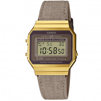 Casio® Digitaal 'Casio collection vintage' Unisex Horloge A700WEGL-5AEF
