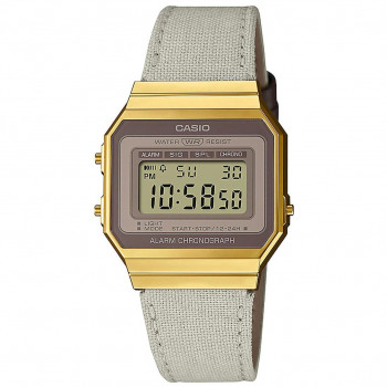 Casio® Digitaal 'Casio collection vintage' Unisex Horloge A700WEGL-7AEF