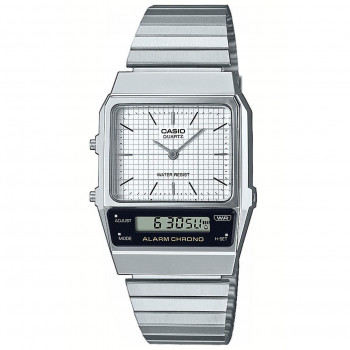 Casio® Analoog En Digitaal 'Casio collection vintage' Heren Horloge AQ-800E-7AEF