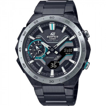 Casio® Analoog En Digitaal 'Edifice' Heren Horloge ECB-2200DD-1AEF