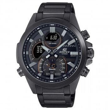 Casio® Analoog En Digitaal 'Edifice' Heren Horloge ECB-30DC-1AEF