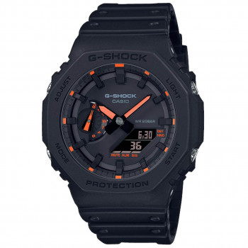 Casio® Analoog En Digitaal 'G-shock' Heren Horloge GA-2100-1A4ER
