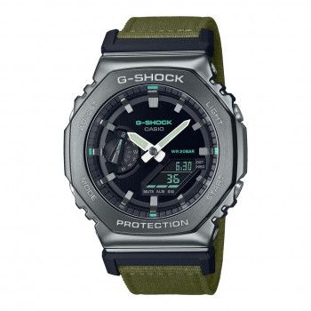 Casio® Analoog En Digitaal 'G-shock' Heren Horloge GM-2100CB-3AER