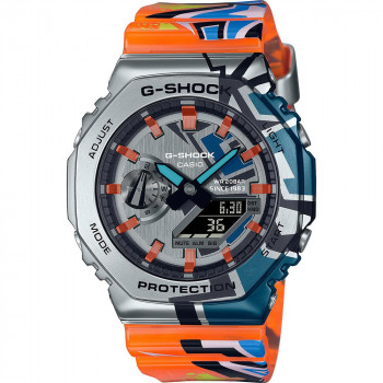 Casio® Analoog En Digitaal 'G-shock street spirit' Unisex Horloge GM-2100SS-1AER