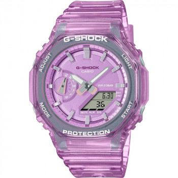 Casio® Analoog En Digitaal 'G-shock' Dames Horloge GMA-S2100SK-4AER