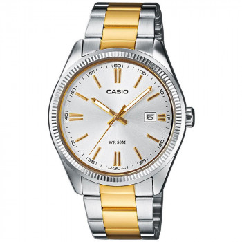 Casio® Analoog 'Casio collection' Dames Horloge LTP-1302PSG-7AVEG