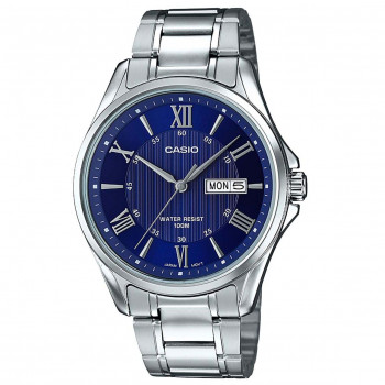 Casio® Analoog 'Casio collection' Heren Horloge MTP-1384D-2AVEF