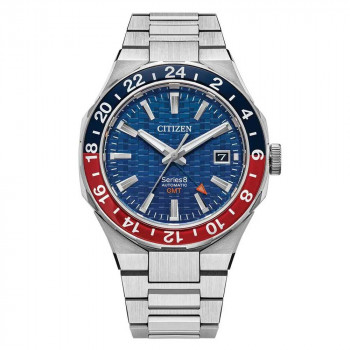 Citizen® Analoog 'Series 8 gmt' Heren Horloge NB6030-59L