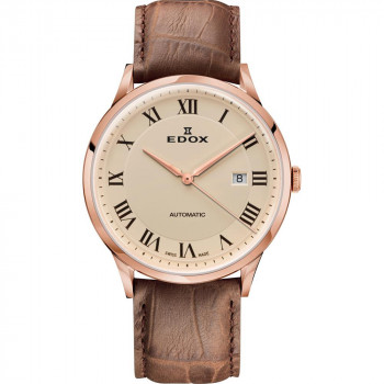 Edox® Analoog 'Les vauberts' Heren Horloge 80106 37RC BER