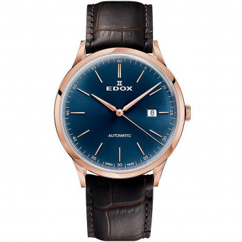 Edox® Analoog 'Les vauberts' Heren Horloge 80106 37RC BUIR