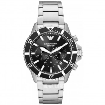 Emporio Armani® Chronograaf 'Diver' Heren Horloge AR11360