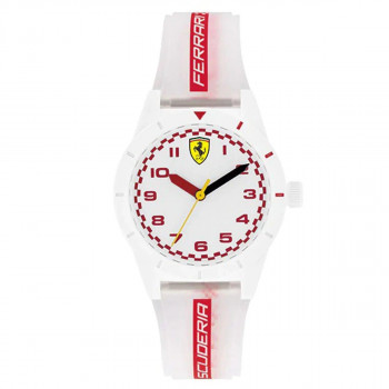 Ferrari® Analoog 'Red rev' Kind Horloge 0860020