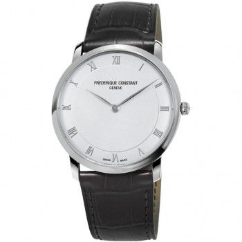 Frederique Constant® Analoog 'Slimline' Heren Horloge FC-200RS5S36