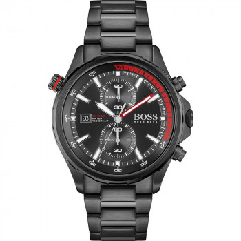 Hugo Boss® Chronograaf 'Globetrotter' Heren Horloge 1513825