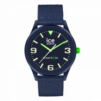 Ice Watch® Analoog 'Ice ocean - dark blue' Unisex Horloge (Medium) 019648