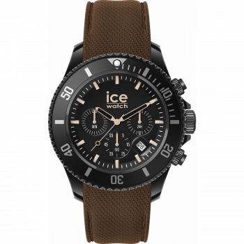 Ice Watch® Chronograaf 'Ice chrono - black brown' Heren Horloge 020625