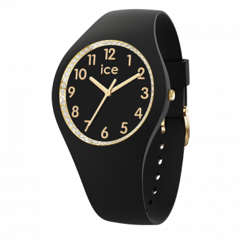 Ice Watch® Analoog 'Ice cosmos - black crystal numbers' Dames Horloge 021049