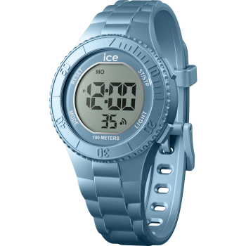 Ice Watch® Digitaal 'Ice digit - blue metallic' Kind Horloge (Small) 021278