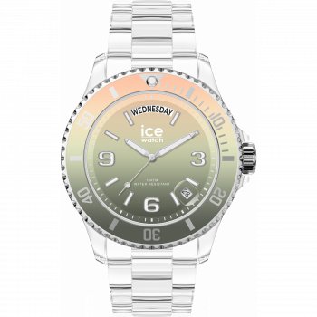 Ice Watch® Analoog 'Ice clear sunset - yoga' Unisex Horloge (Medium) 021438