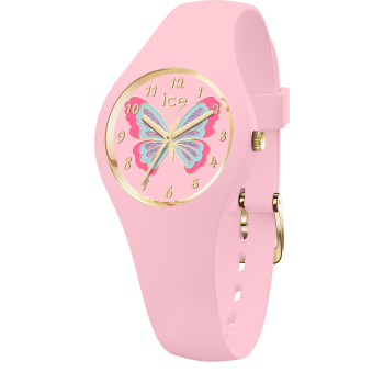 Ice Watch® Analoog 'Ice fantasia - butterfly rosy' Meisjes Horloge (Extra Small) 021954