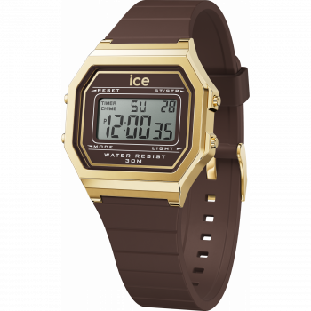 Ice Watch® Digitaal 'Ice digit retro - brown cappuccino' Dames Horloge (Small) 022065