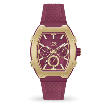 Ice Watch® Multi Dial 'Ice boliday - gold burgundy' Dames Horloge (Small) 022868