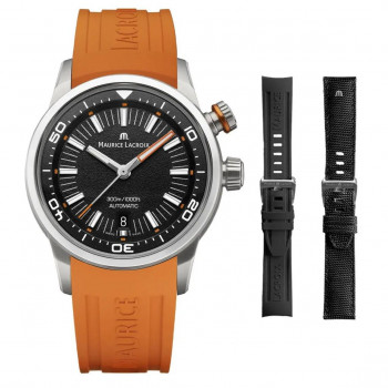 Maurice Lacroix® Analoog 'Pontos s diver' Dames Horloge PT6248-SS00L-330-J