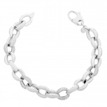 Orphelia® Dames Zilver 925 925 Armband (sieraad) - Zilverkleurig ZA-7175