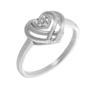 Orphelia® Dames Zilver 925 925 Ring (sieraad) - Zilverkleurig ZR-7368