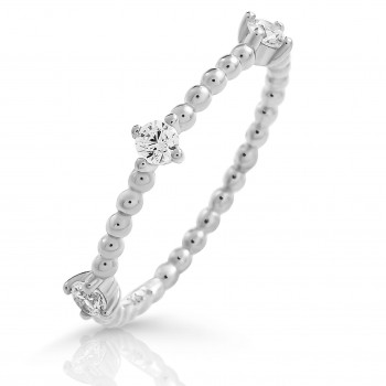 Orphelia® 'Sparkle' Vrouwen's Ring (sieraad) - Silver ZR-7530