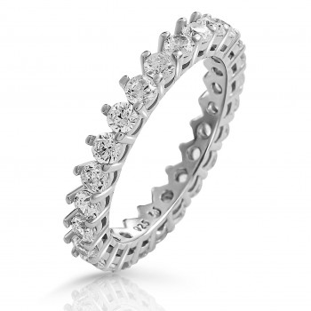 Orphelia® 'Paris' Dames Zilver 925 925 Ring (sieraad) - Zilverkleurig ZR-7540