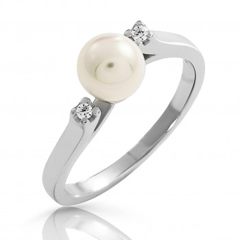 Orphelia® 'Diana' Vrouwen's Ring (sieraad) - Silver ZR-7543
