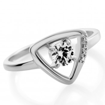 Orphelia® 'Santorini' Dames Zilver 925 925 Ring (sieraad) - Zilverkleurig ZR-7570