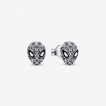 Pandora® 'Marvel spider-man' Dames Zilver 925 925 Oorknoppen - Zilverkleurig 292354C01