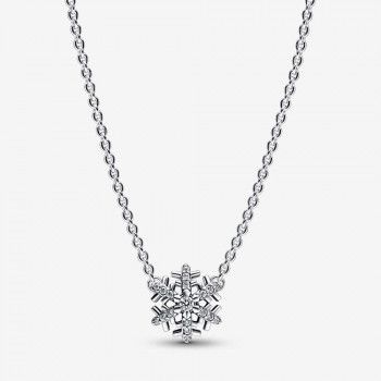 Pandora® 'Snowflake' Dames Zilver 925 925 Collier - Zilverkleurig 392371C01-45