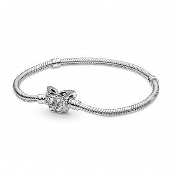 Pandora® 'Butterfly' Dames Zilver 925 925 Armband (sieraad) - Zilverkleurig 590782C01-18